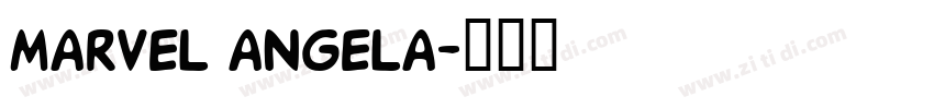 marvel angela字体转换